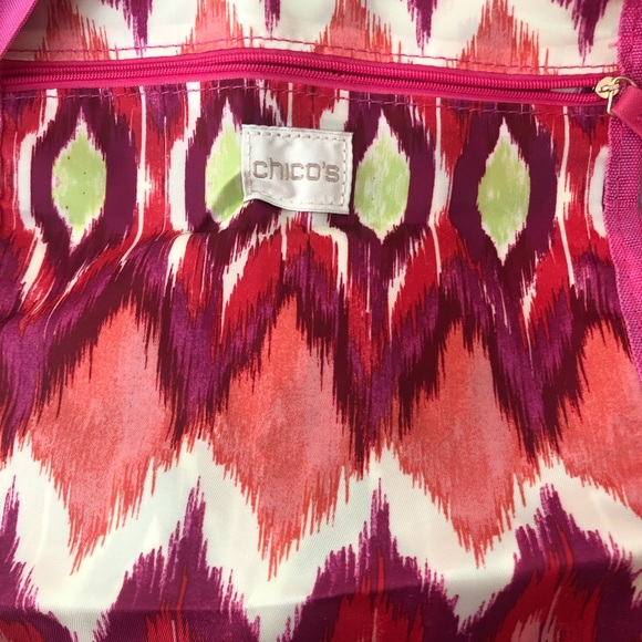 ❤️REDUCED!  Chico’s Foldable Tote  bag - Picture 6 of 6